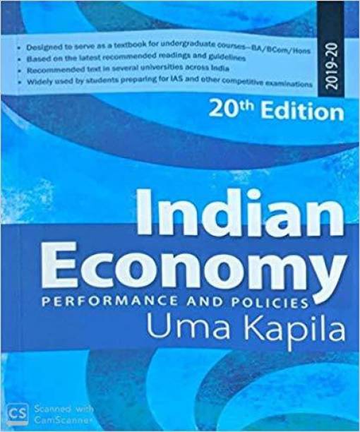 Indian Economy By Uma Kapila